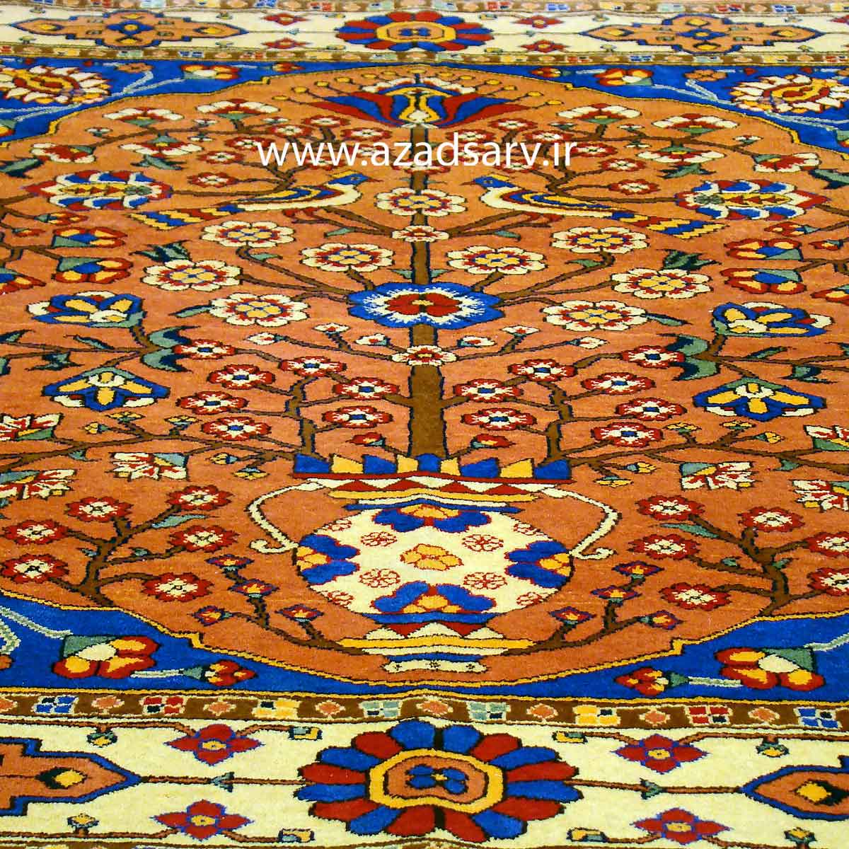 فرش دستباف سه متری آزادسرو azadsarv carpet