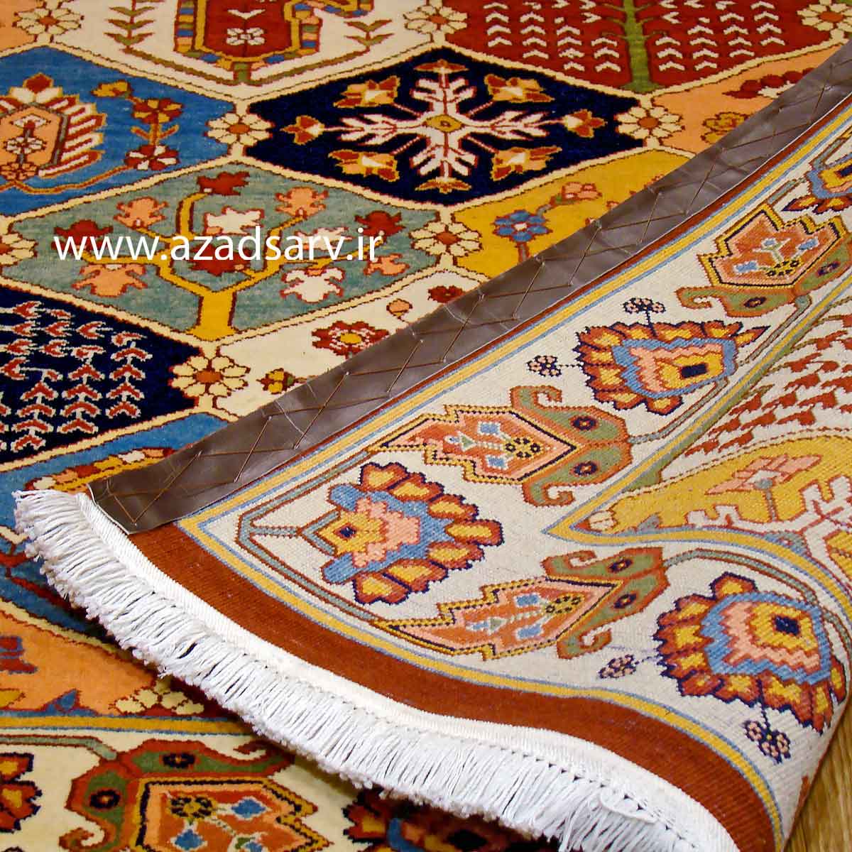 فرش دستباف دو و نیم متری آزادسرو azadsarv carpet