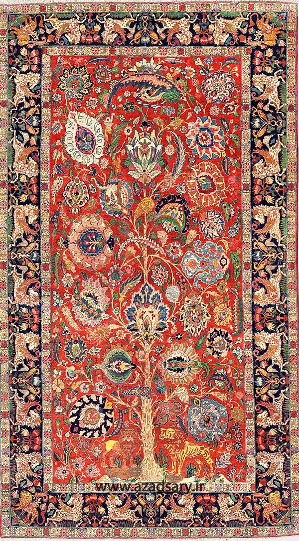 Tabriz carpet. North West Iran, 1920 فرش تبریز