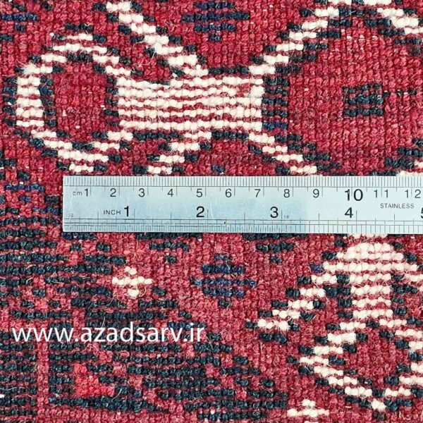 فرش دستباف شش متری لری زمینه قرمز آزادسرو azadsarv carpet persian rug